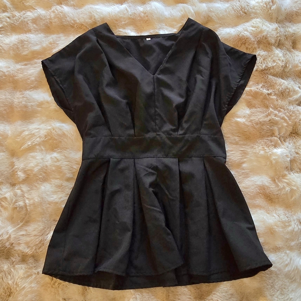 Elegant Black Women's Top